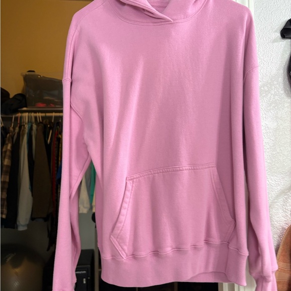 Hollister pink oversized hoodie - Picture 3 of 3